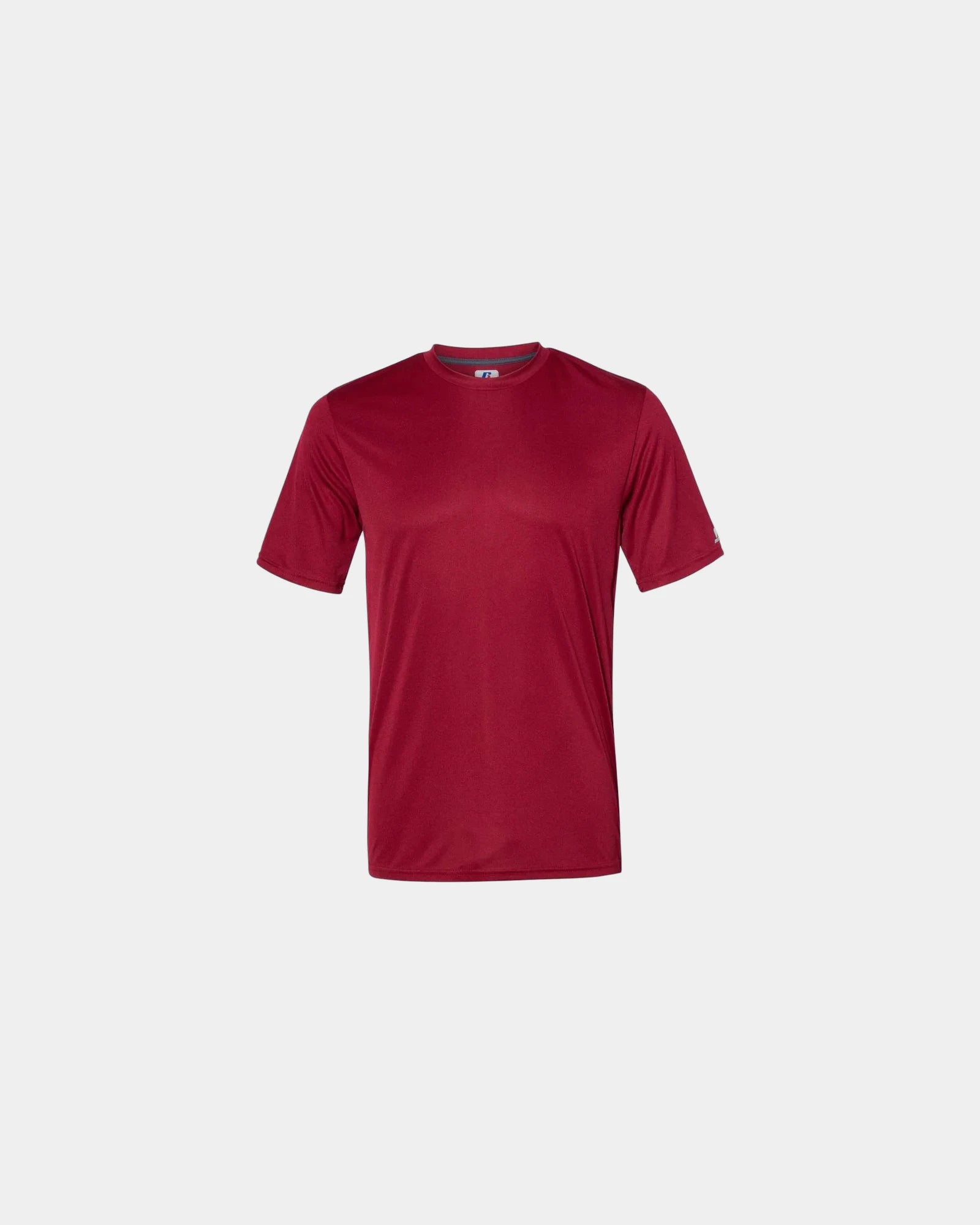 Custom polyester t-shirt Russell Athletic Core Performance - Cardinal