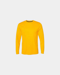 Custom long sleeve t-shirt Russell Athletic Core Performance - Gold