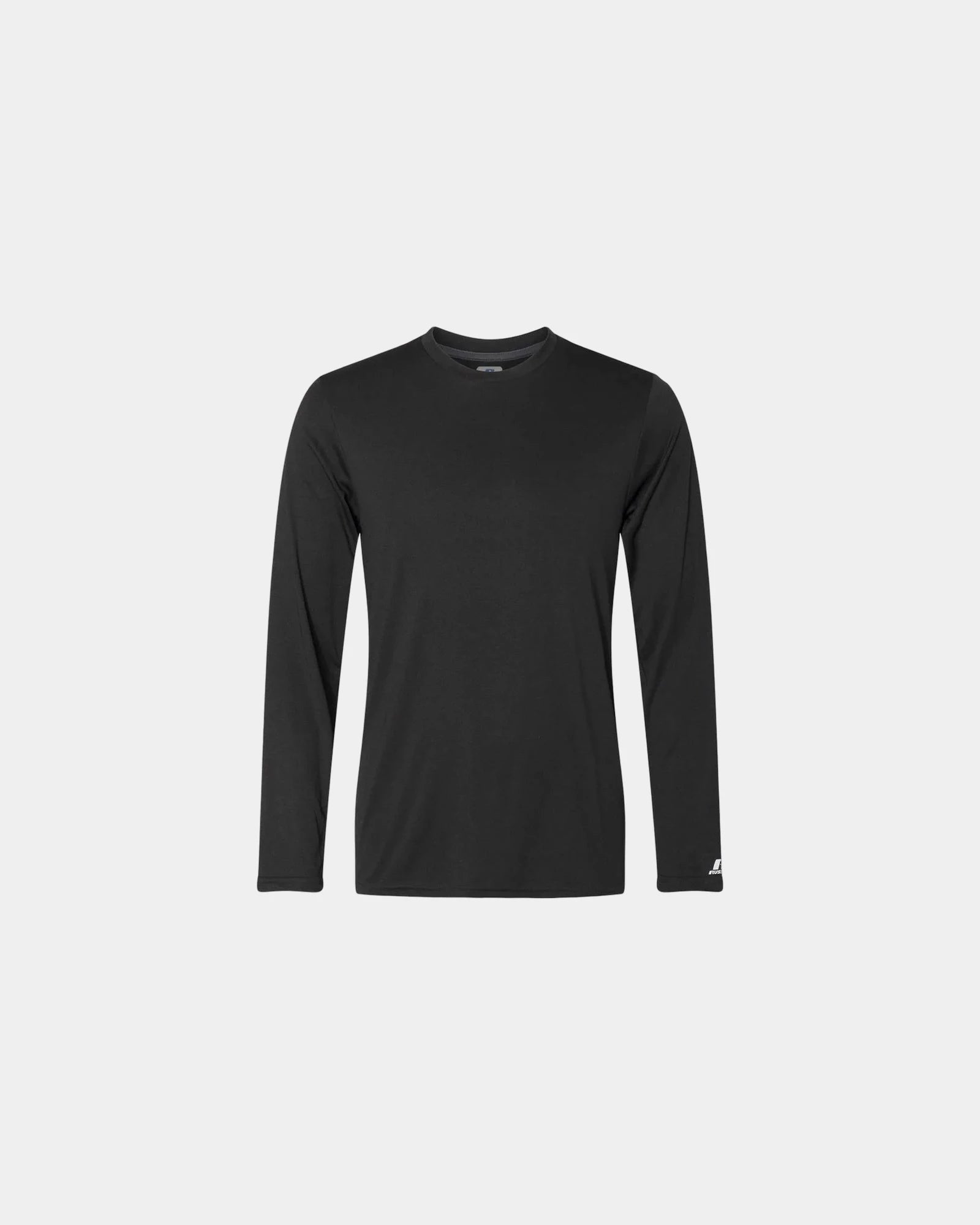 Custom long sleeve t-shirt Russell Athletic Core Performance - Black
