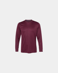 Custom long sleeve t-shirt Russell Athletic Core Performance - Maroon