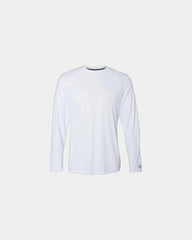 Custom long sleeve t-shirt Russell Athletic Core Performance - White