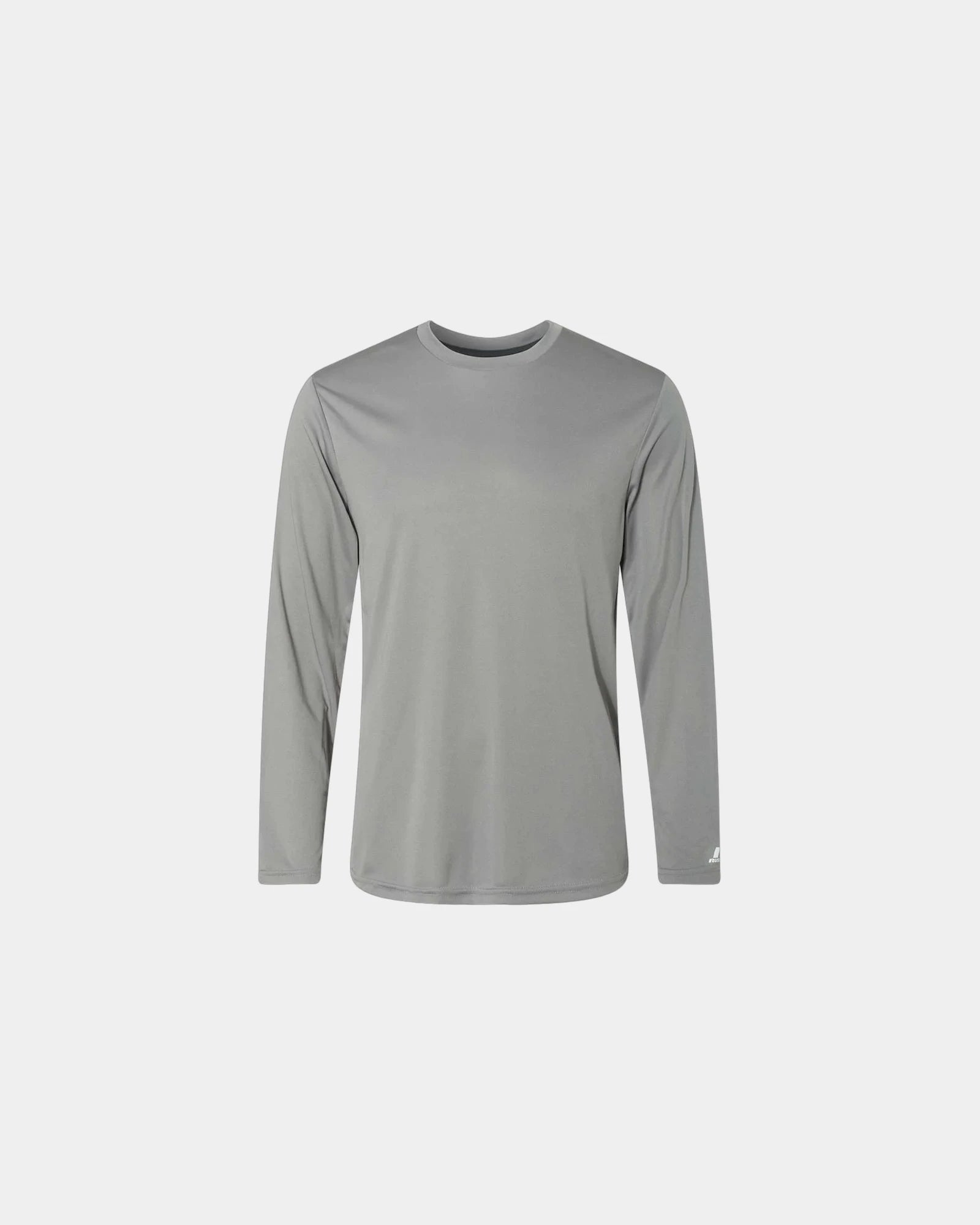 Custom long sleeve t-shirt Russell Athletic Core Performance - Steel