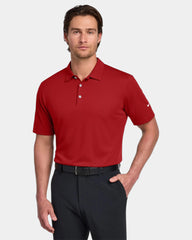 Custom 4.4-oz polyester polo Nike Dri-FIT Vertical Mesh - University Red
