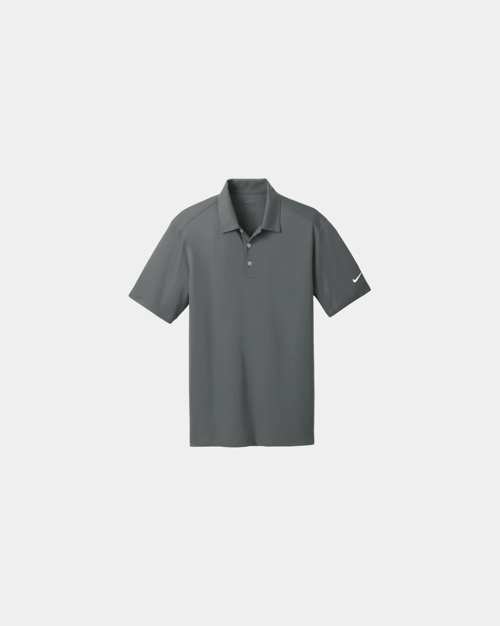 Custom 4.4-oz polyester polo Nike Dri-FIT Vertical Mesh - Anthracite