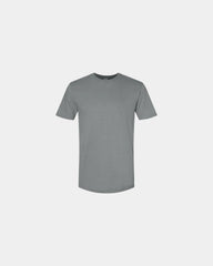 Custom cotton blend unisex Softstyle CVC t-shirt - Gunmetal