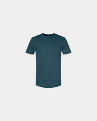 Custom cotton blend unisex Softstyle CVC t-shirt - Steel Blue