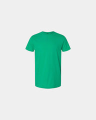 Custom cotton blend unisex Softstyle CVC t-shirt - Kelly Mist