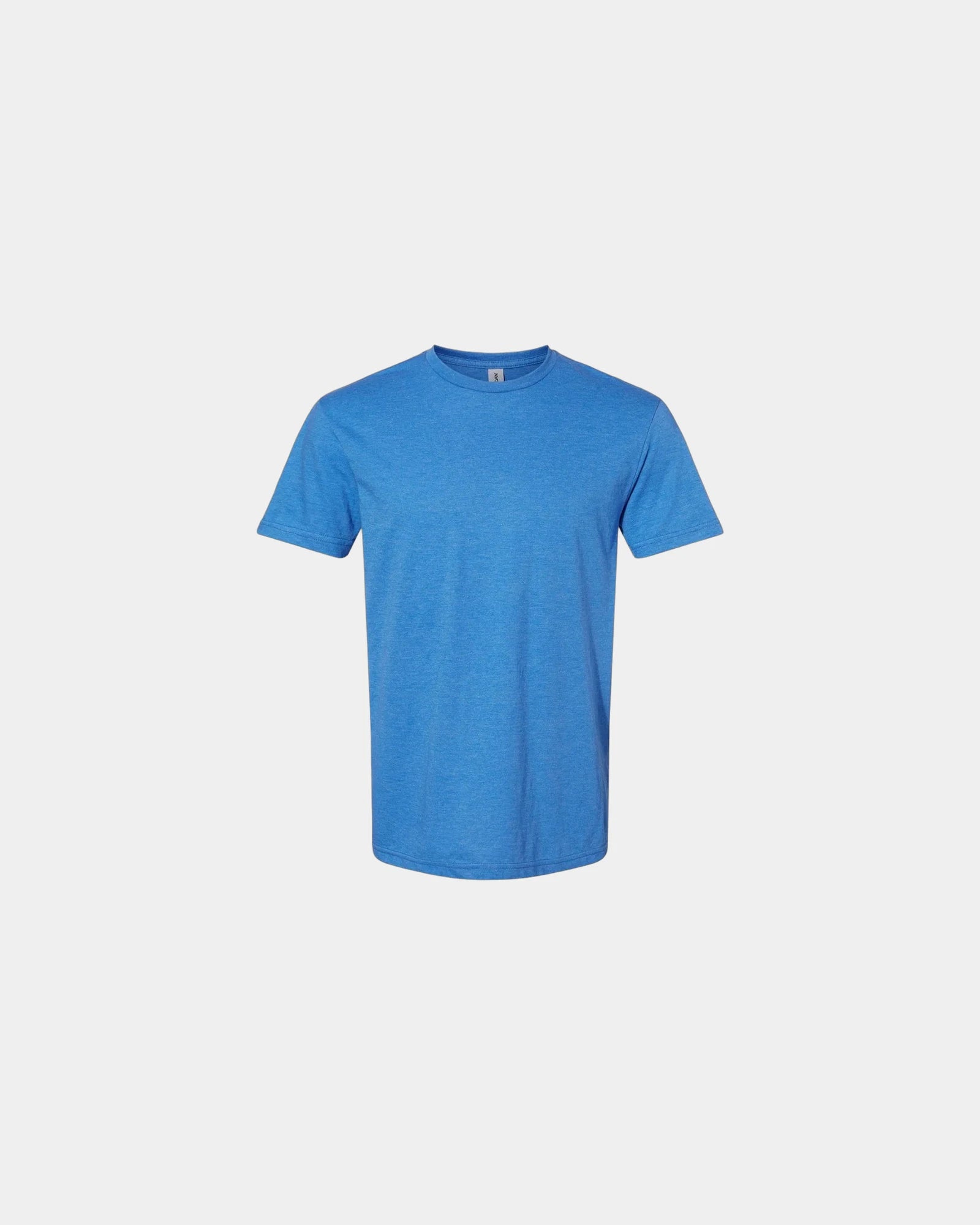 Custom cotton blend unisex Softstyle CVC t-shirt - Royal Mist