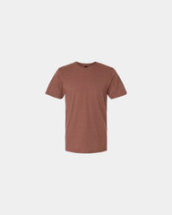 Custom cotton blend unisex Softstyle CVC t-shirt - Cocoa Mist