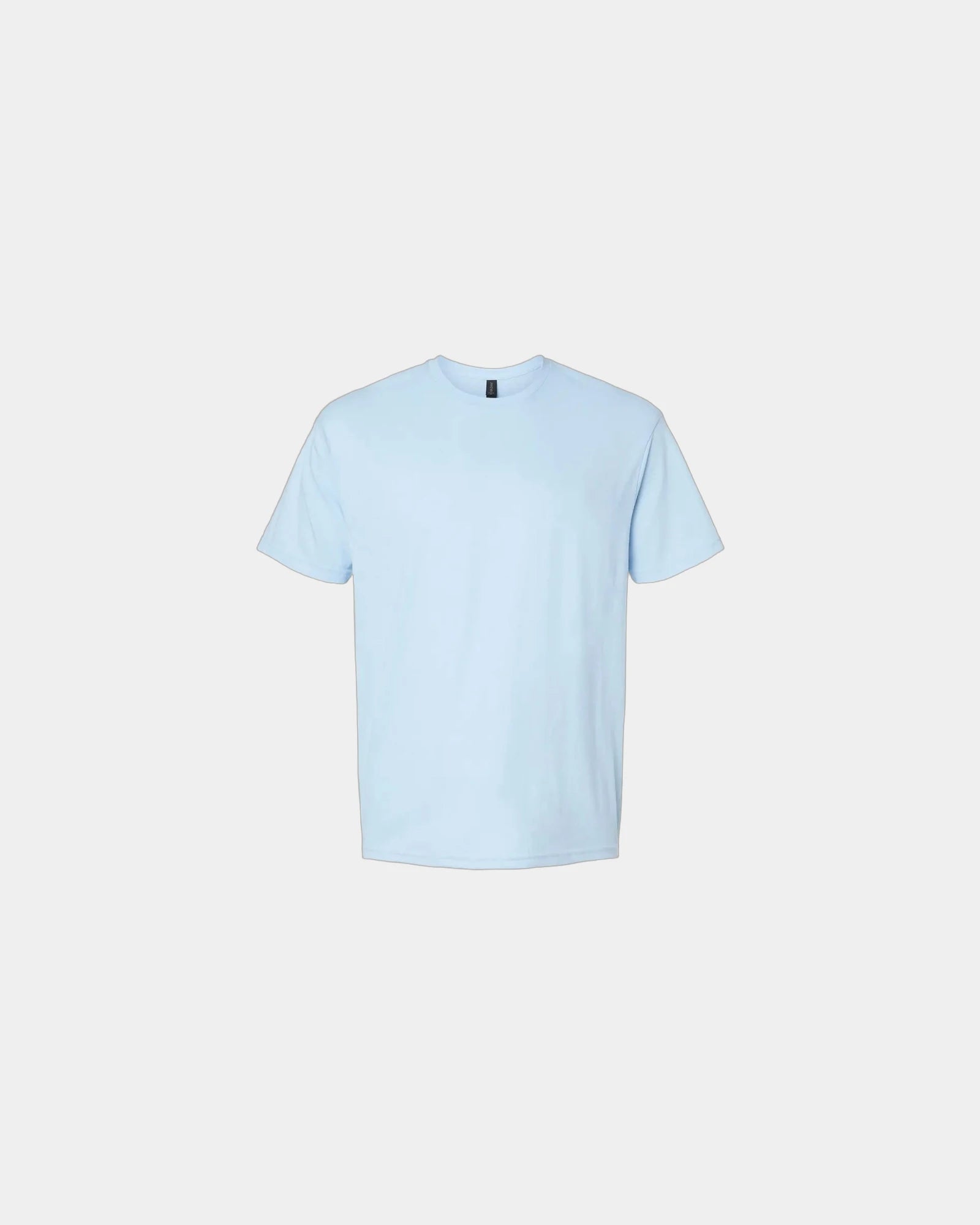 Custom cotton blend unisex Softstyle CVC t-shirt - Light Blue Mist
