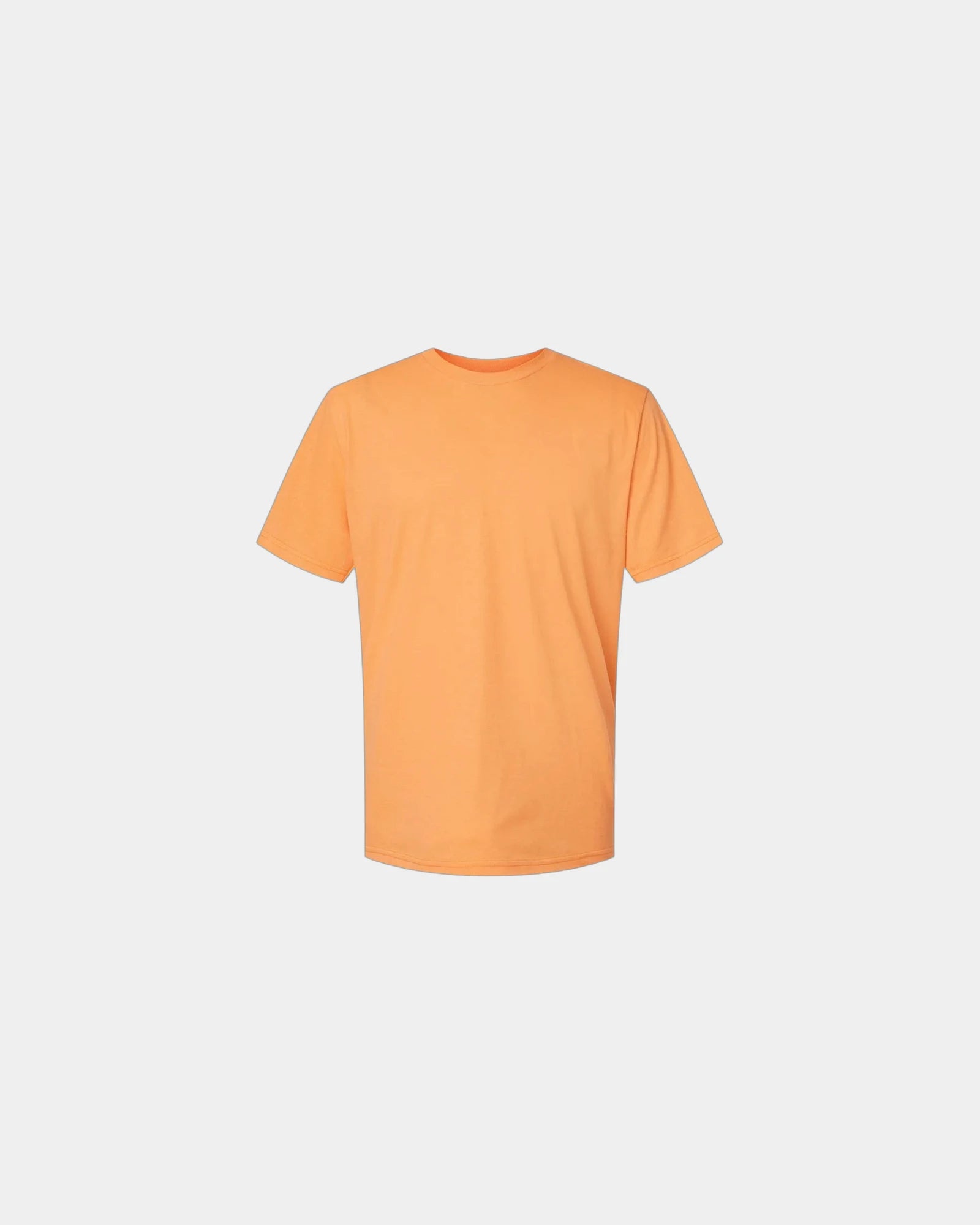 Custom cotton blend unisex Softstyle CVC t-shirt - Tangerine Mist