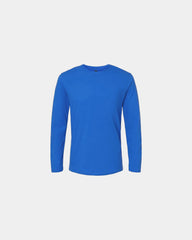 Custom ring-spun cotton long sleeve t-shirt unisex - Royal