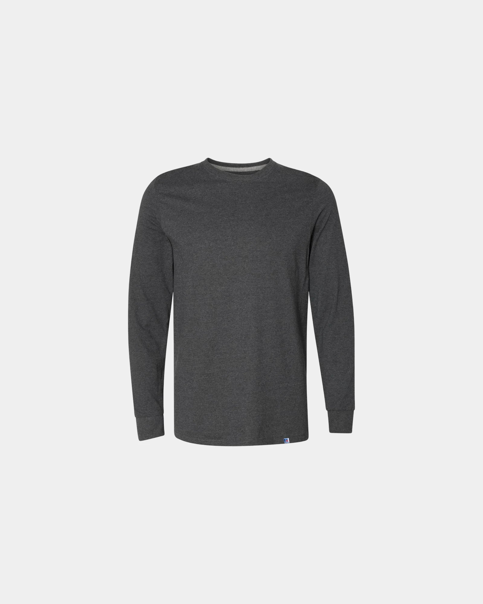 Custom moisture-wicking Russell Athletic Dri Power Tee - Black Heather