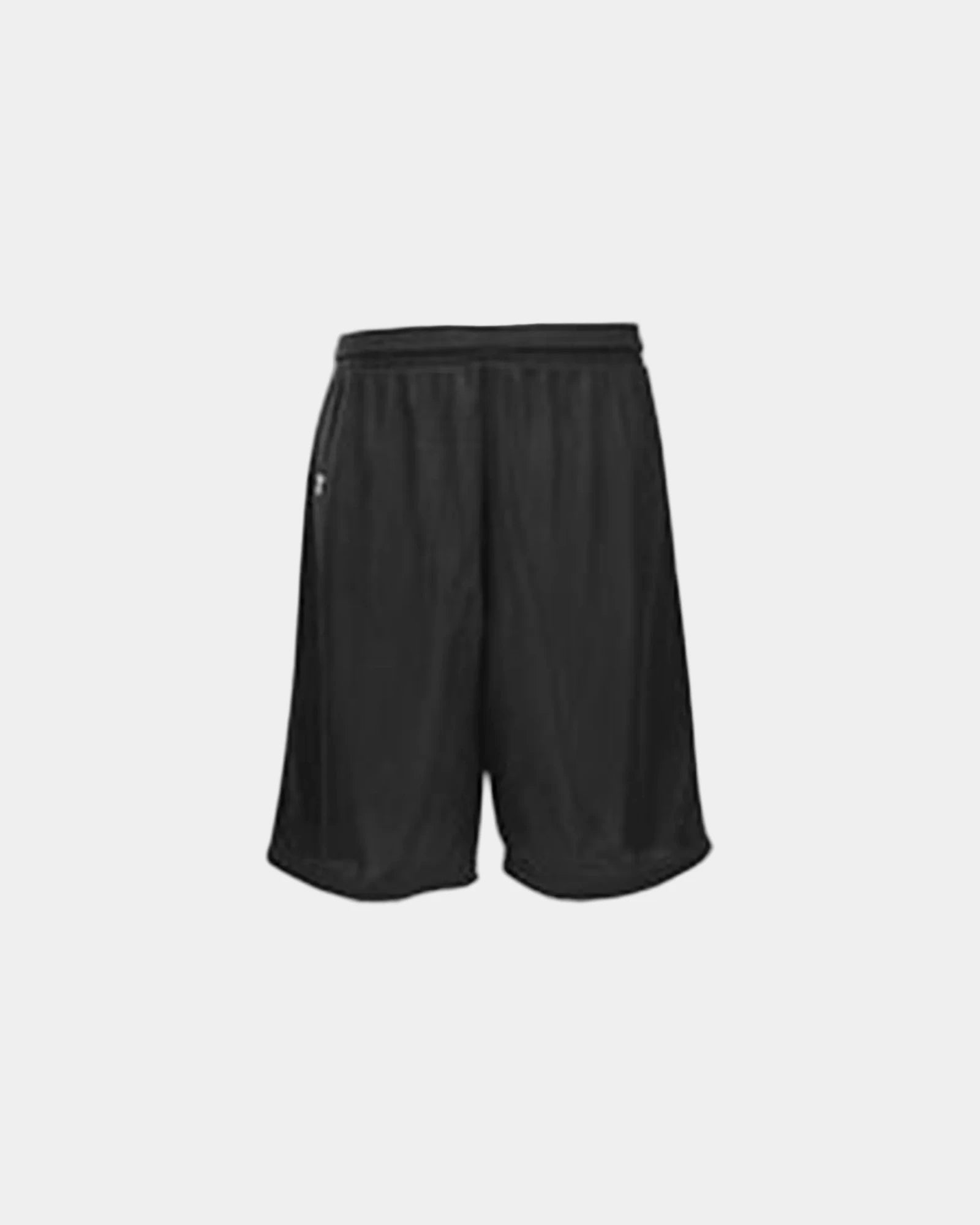 Custom moisture-wicking Russell Athletic Tricot Shorts - Black