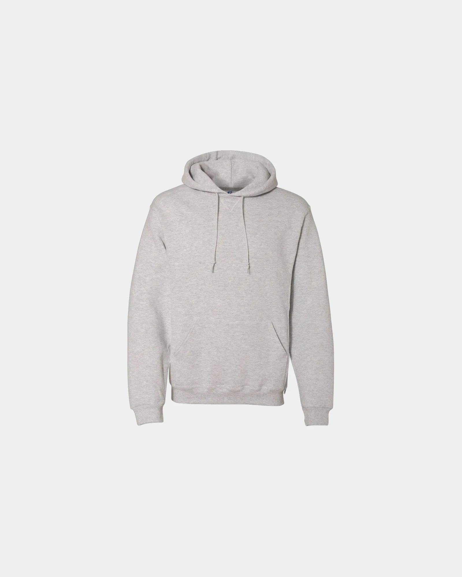 Custom hooded sweatshirt Russell Athletic Dri Power - Ash