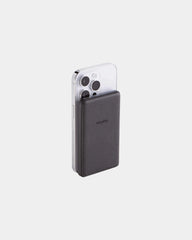 Custom wireless power bank 5,000 mAh magnetic charger - Black (Bk)