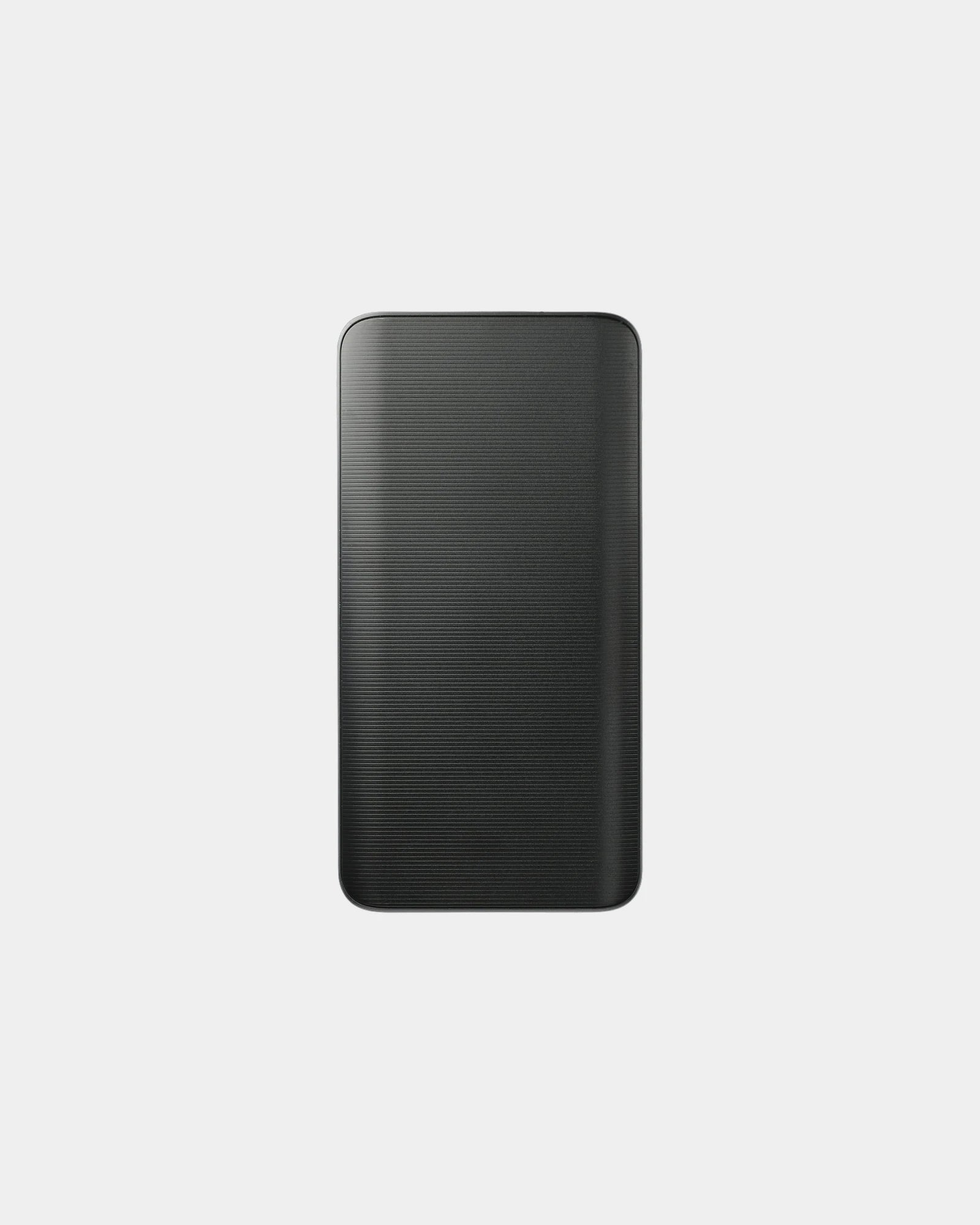 Custom 10,000 mAh power bank with dual charging ports - Black (Bk)