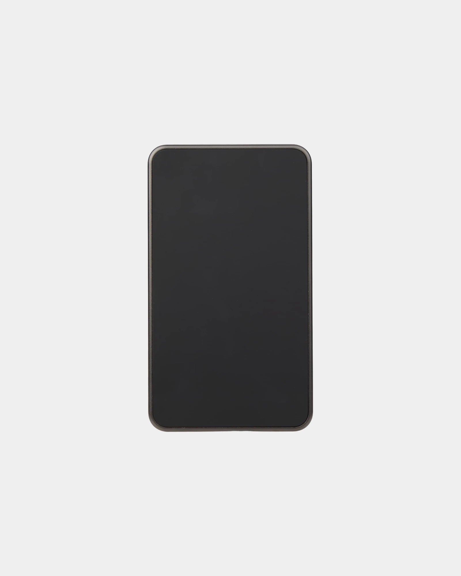Custom 10,000 mAh power bank with built-in cables - Black (Bk)