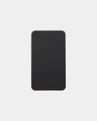 Custom 10,000 mAh power bank with built-in cables - Black (Bk)