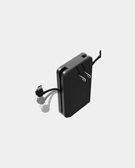 Custom 10,000 mAh power bank with built-in cables - 8