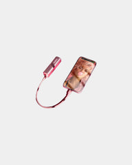 Custom 5,000 mAh power bank with fast charging - Pink (Pk)