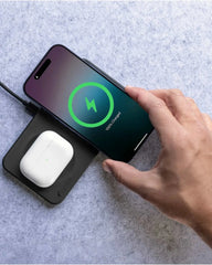 Custom recycled aluminum 25W wireless charging stand - 11