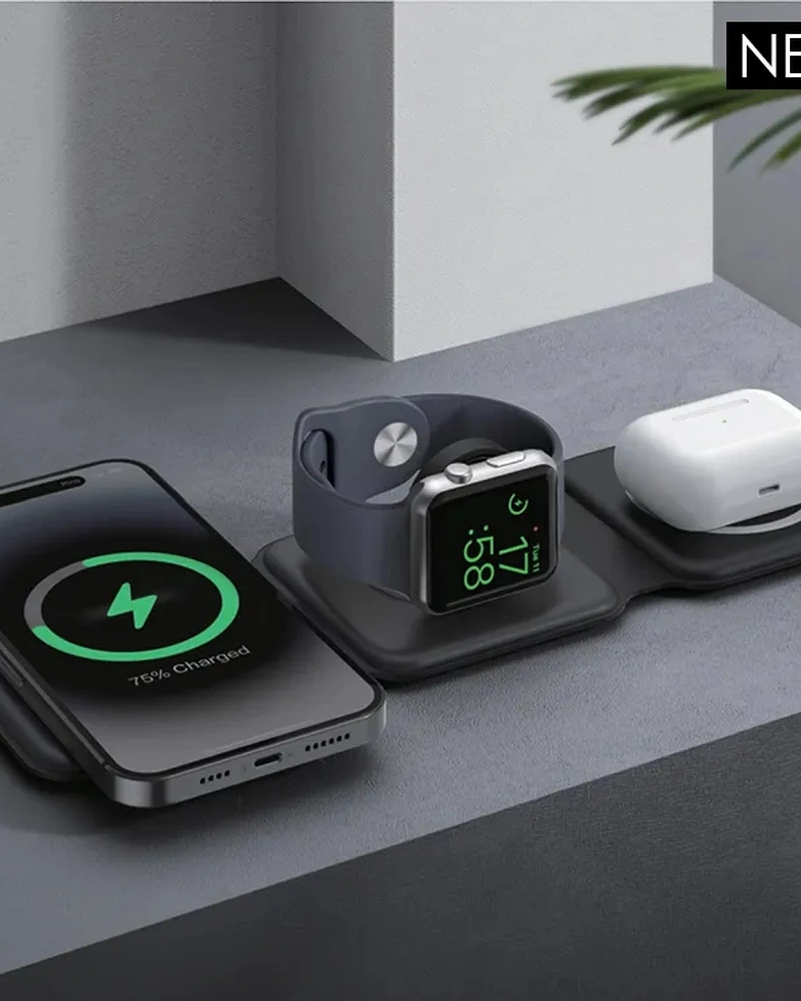 Custom 3-in-1 travel charger with hard shell case - 4