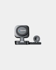 Custom 3-in-1 wireless charger compact charging cube - Black