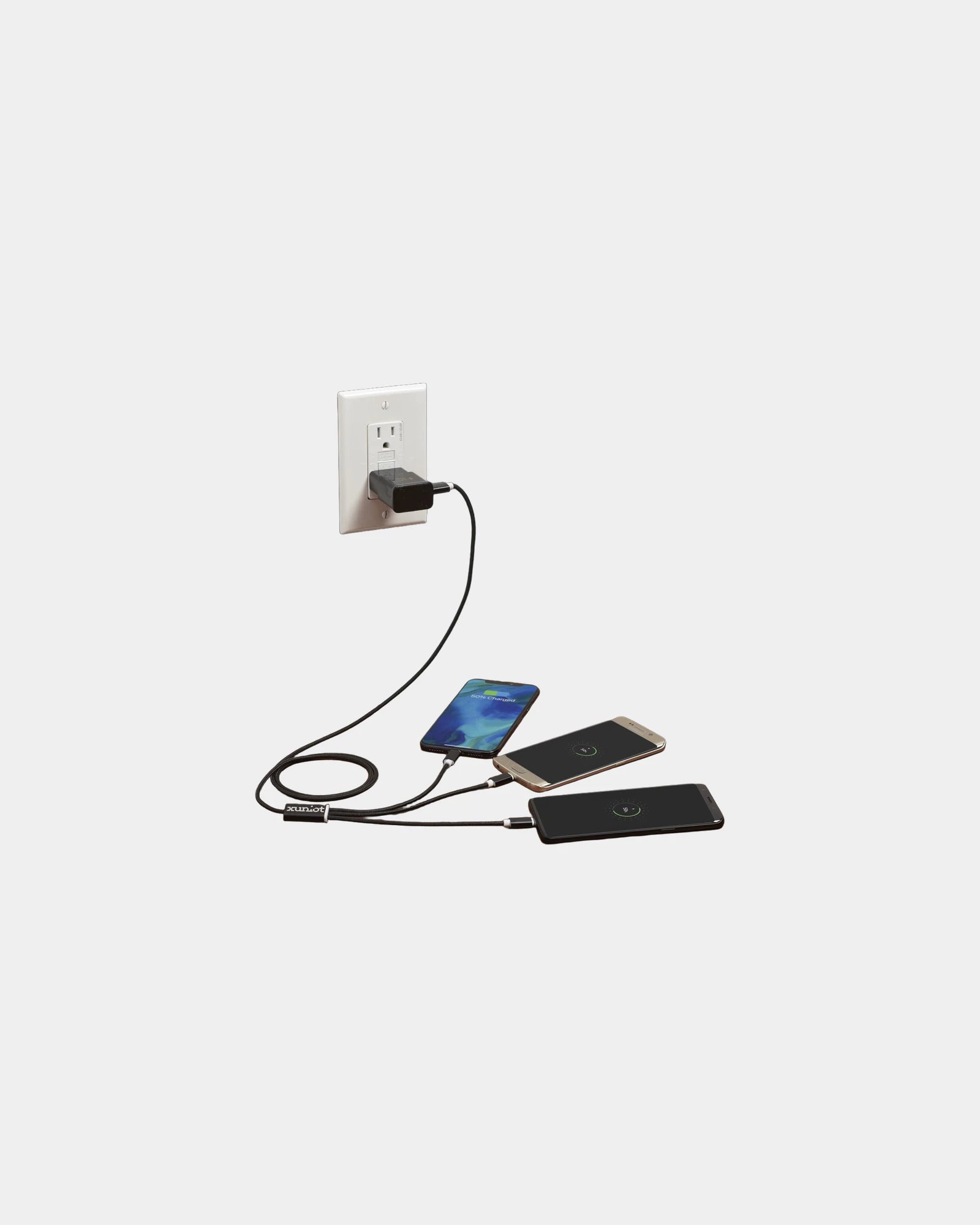 Custom 3-in-1 charging cable 47-inch fast charge - 6