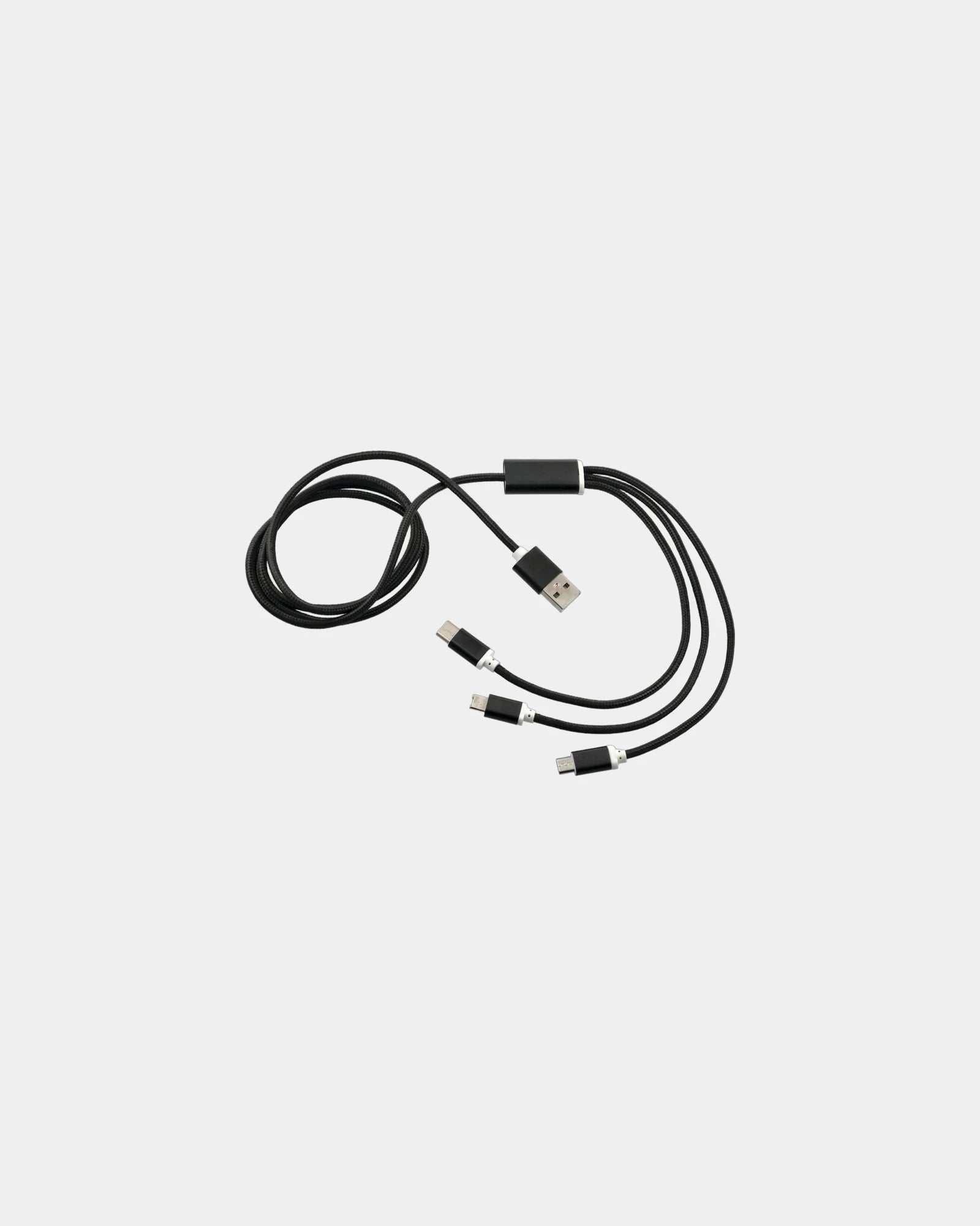 Custom 3-in-1 charging cable 47-inch fast charge - 1