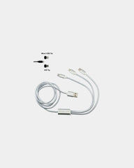 Custom 3-in-1 charging cable 47-inch fast charge - 10