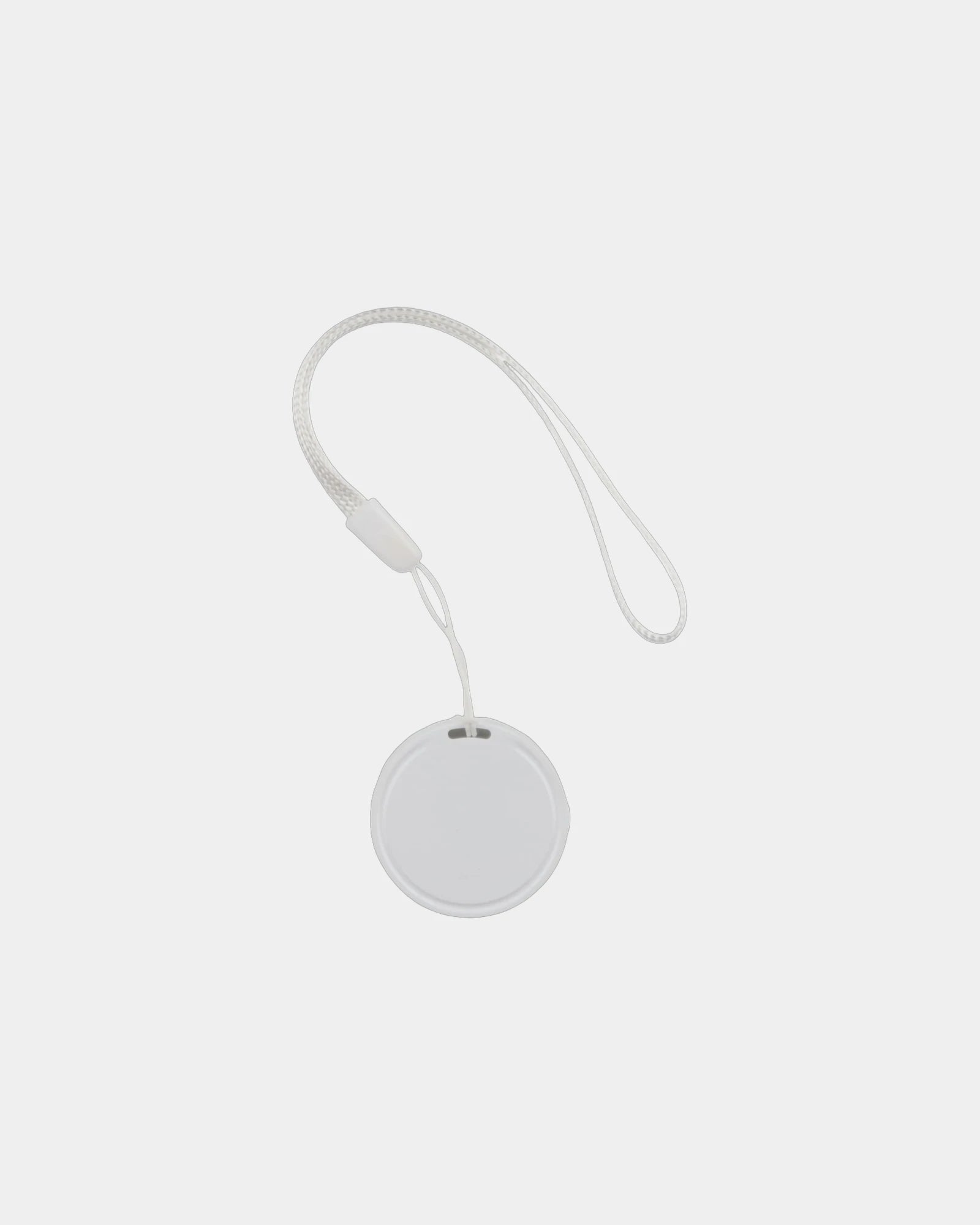 Custom ABS plastic Bluetooth tracker tag - White (Wh)