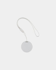 Custom ABS plastic Bluetooth tracker tag - White (Wh)