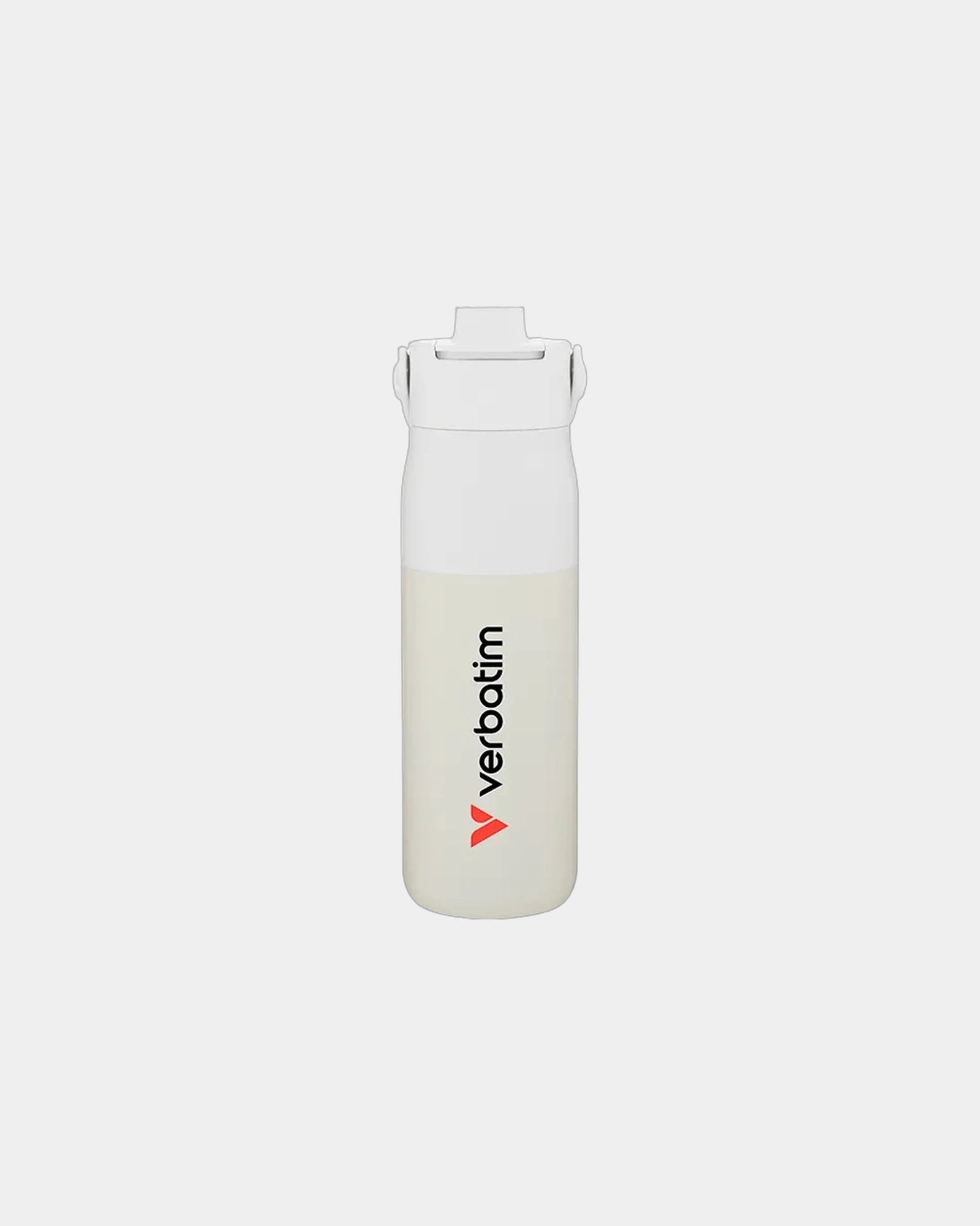 Custom insulated LARQ Purevis2 23-oz water bottle - White