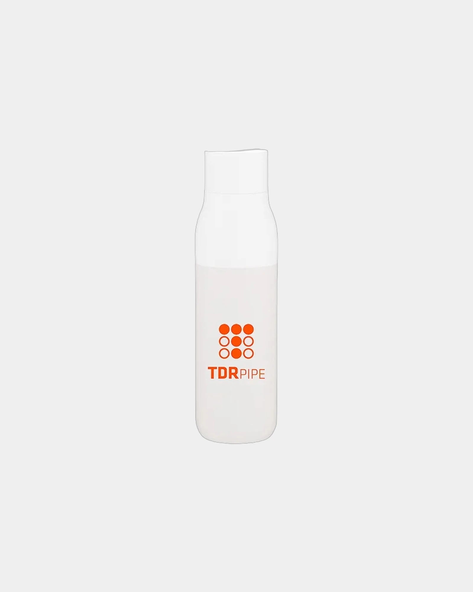 Custom insulated stainless steel LARQ 17 oz bottle - White