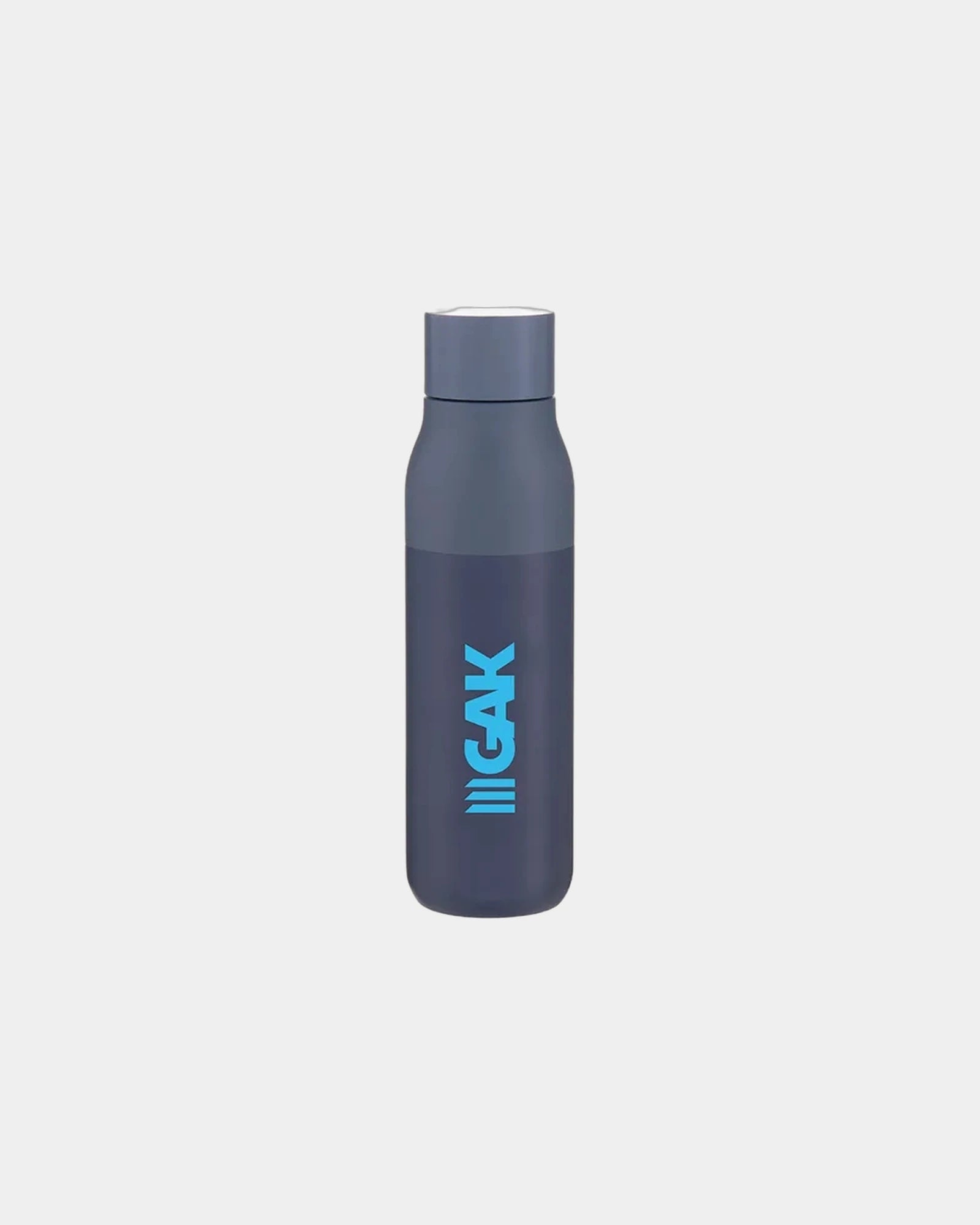 Custom insulated stainless steel LARQ 17 oz bottle - Navy Blue