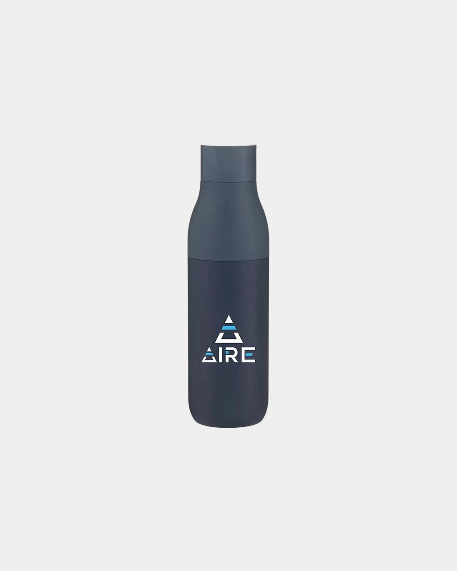 Custom insulated stainless steel LARQ 25 oz bottle - Navy Blue