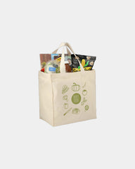 Custom 8-oz cotton grocery tote bag - 6