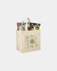 Custom 8-oz cotton grocery tote bag - 4