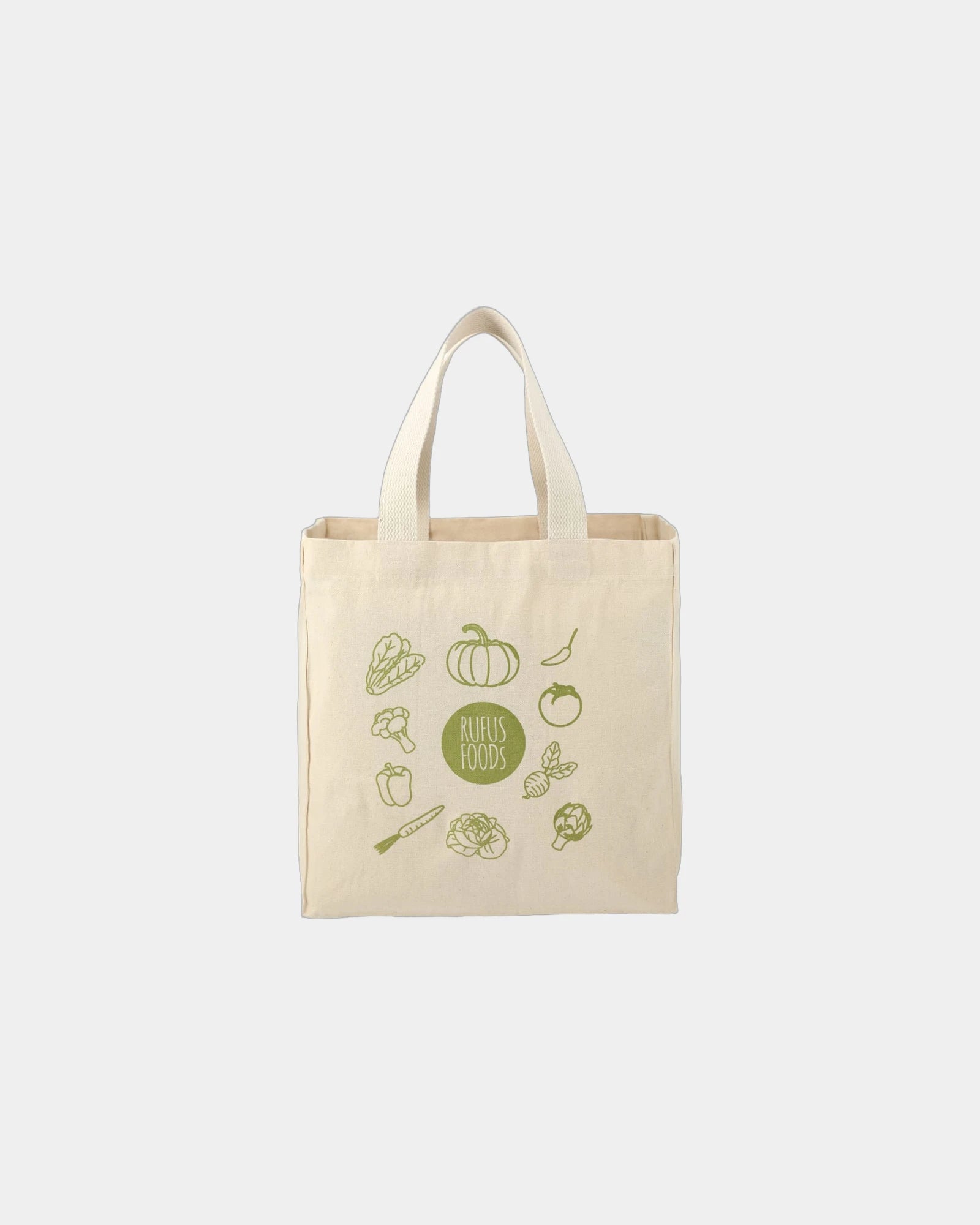 Custom 8-oz cotton grocery tote bag - 3