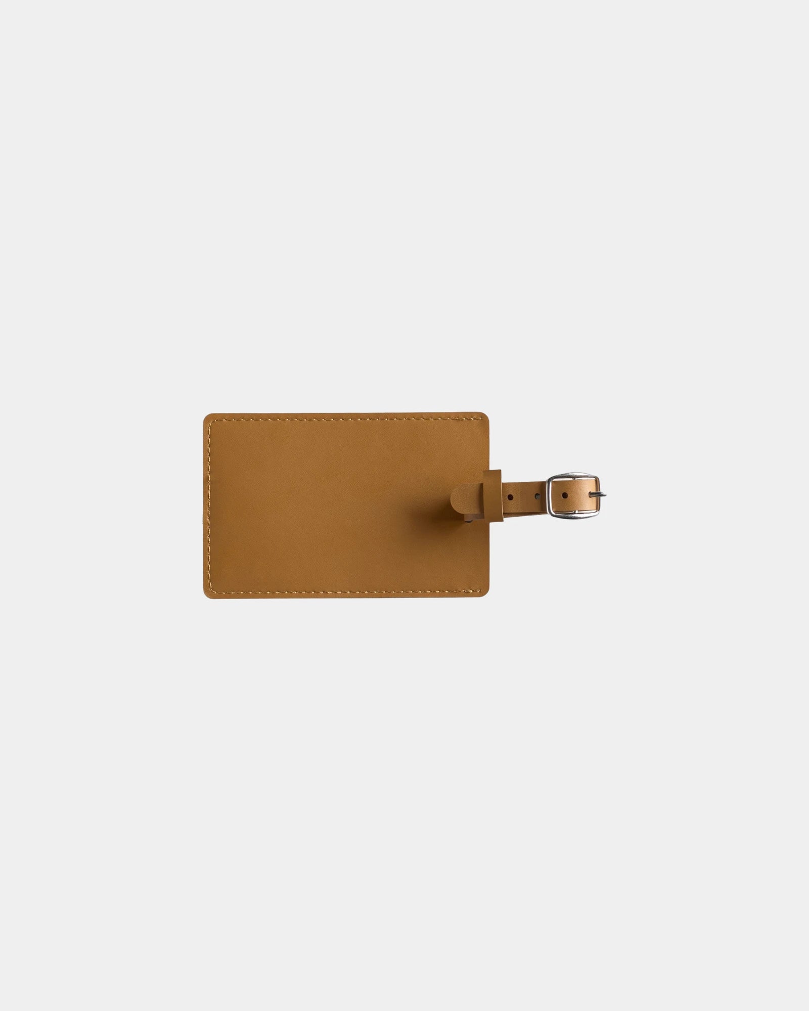 Custom pineapple leather luggage tag 4.25" x 2.75" - 1