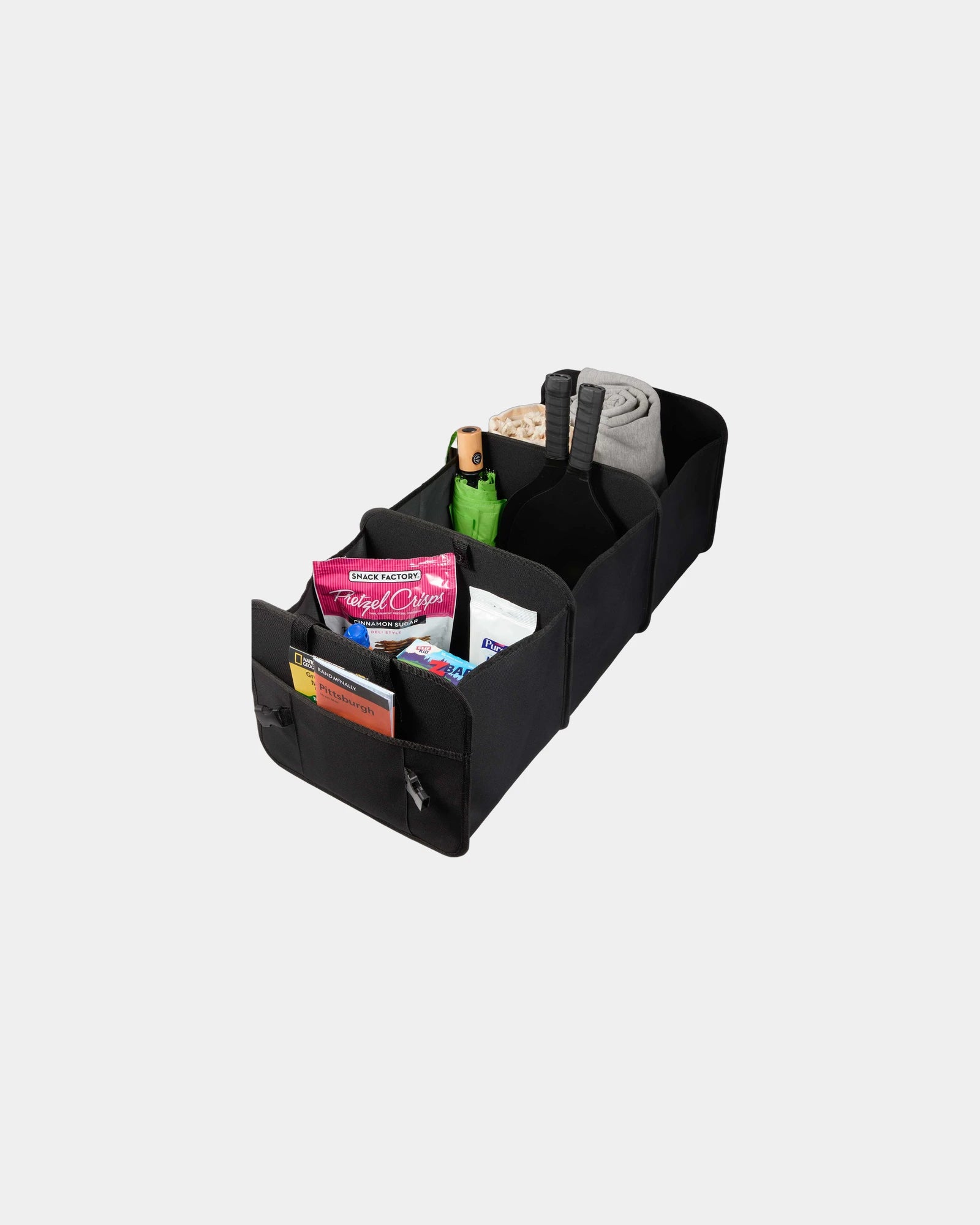 Custom recycled 3-compartment trunk organizer - 3