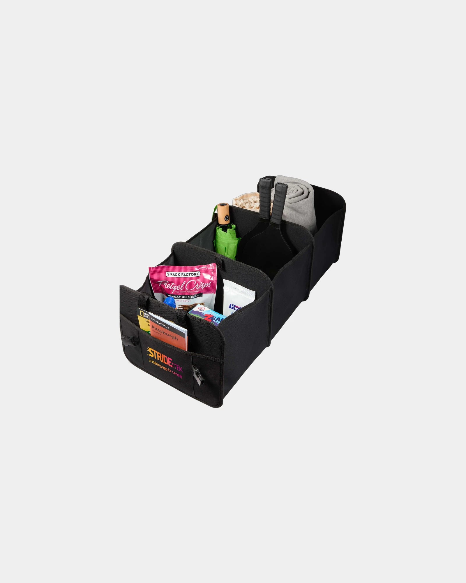 Custom recycled 3-compartment trunk organizer - 7