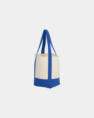 Custom recycled cotton canvas mini tote bag 6x11x13 - 16