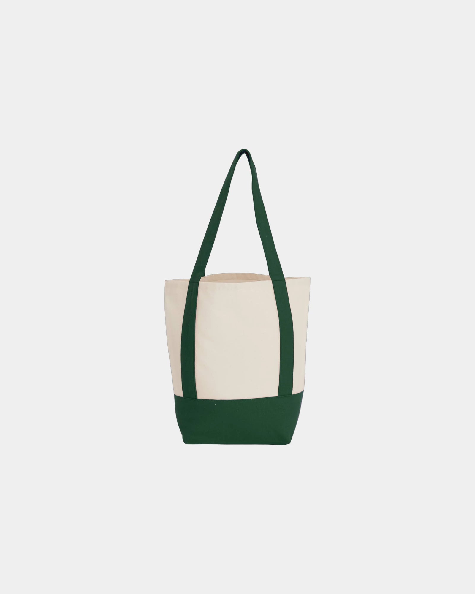 Custom recycled cotton canvas mini tote bag 6x11x13 - 23