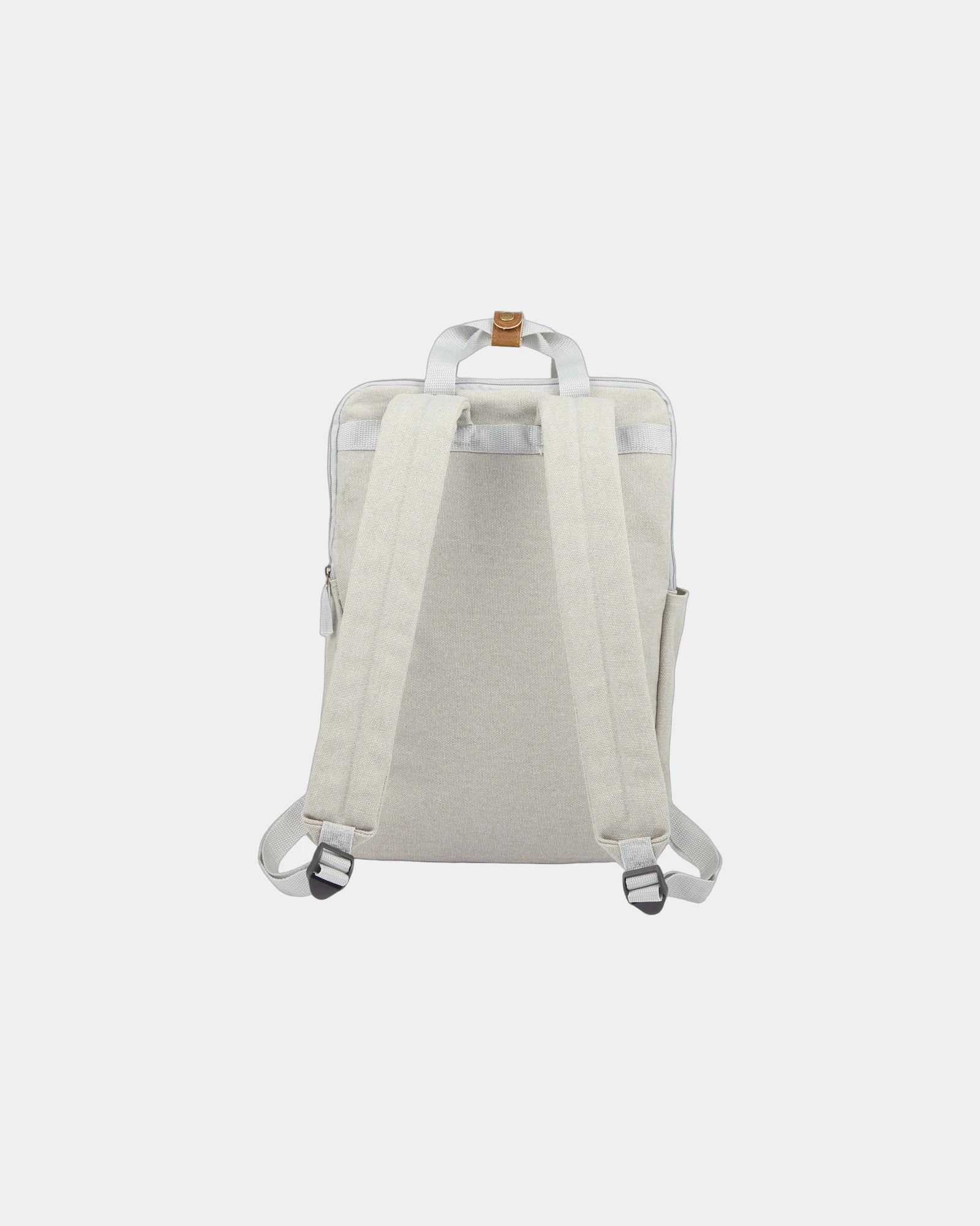 Custom cotton canvas 15" computer backpack - 3