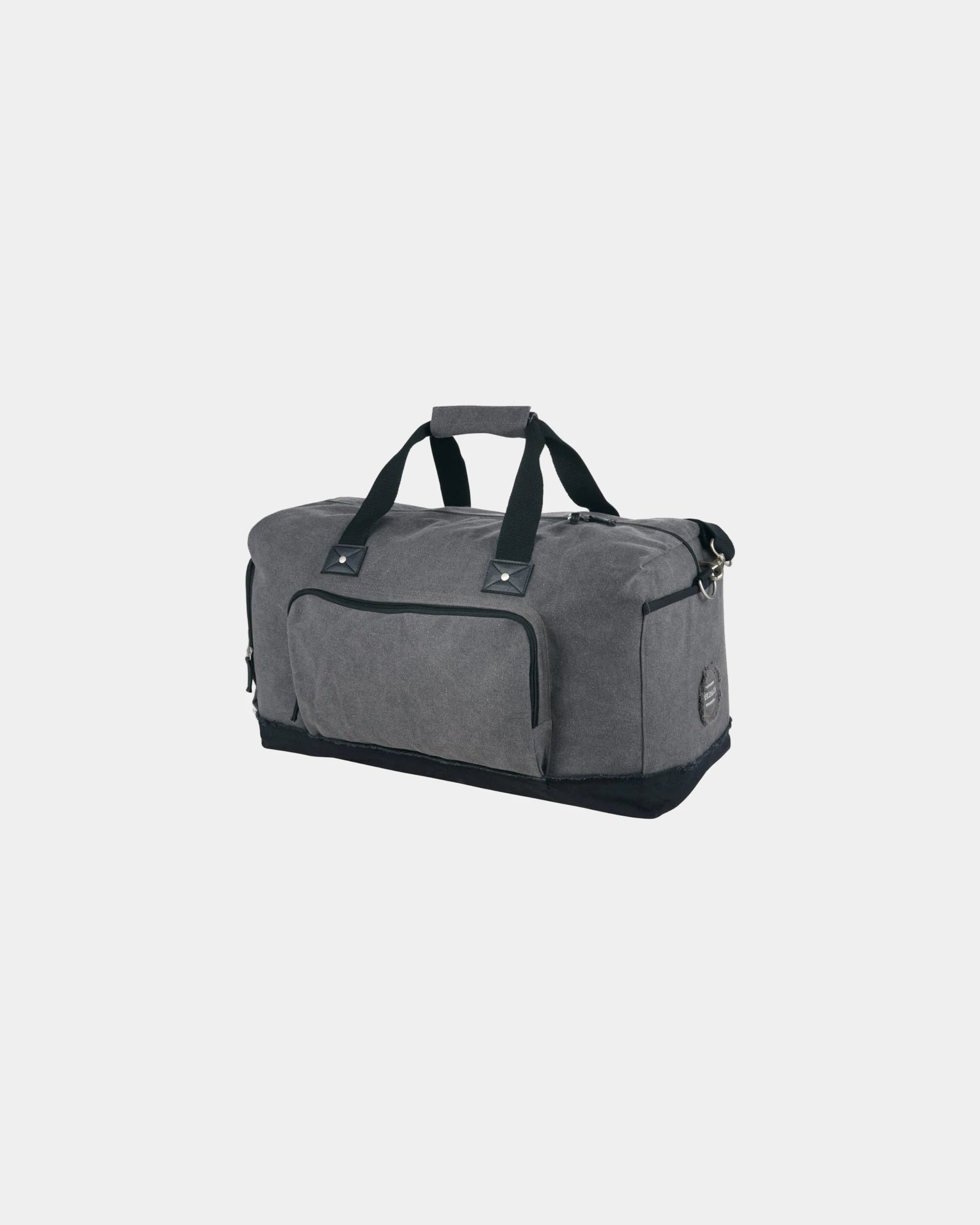 Custom canvas 21" weekender duffel bag with shoe pocket - 3