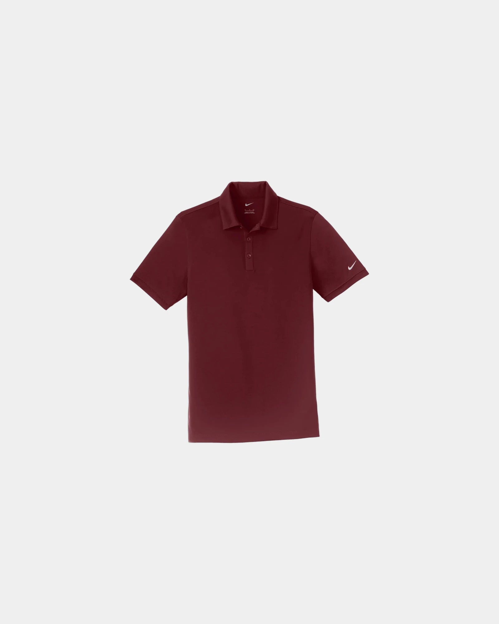 Custom polyester polo Nike Dri-FIT Players Modern Fit - Team Red