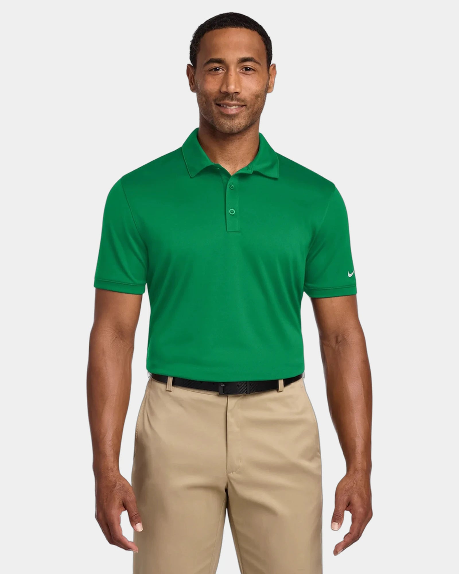 Custom polyester polo Nike Dri-FIT Players Modern Fit - Pine Green