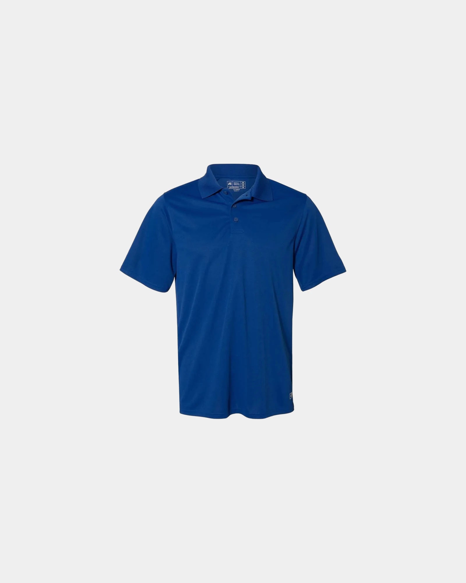 Custom moisture-wicking Russell Athletic Essential Polo - Royal